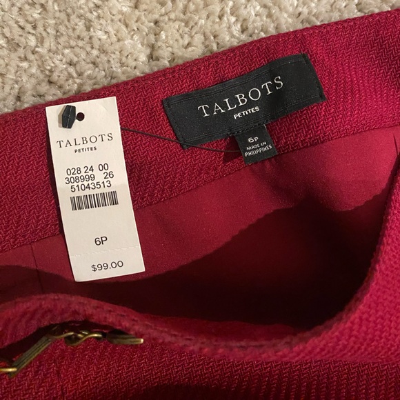 Cranberry skirt from Talbots - Picture 2 of 8